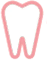 白い歯イラスト