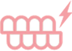 歯ぎしりイラスト